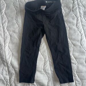 Crewcuts Black Cropped Leggings